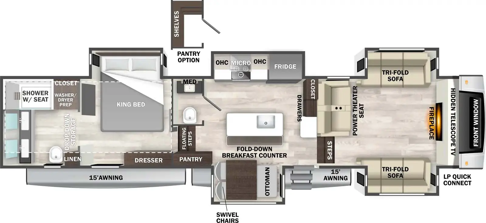 370FL Floorplan Image